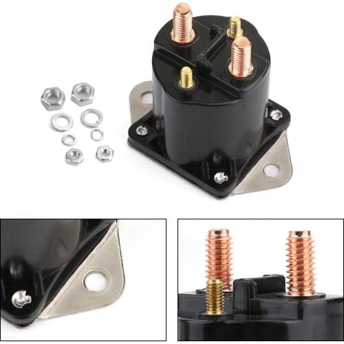 Artudatech Starter Solenoid Relay For Club Car 12V Gas Golf Cart 1984-UP For DS & Precedent 1013609 435-154 Motorcycle Parts