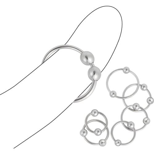 Stainless Steel Cock Ring Dick Penis Rings Sex Toys for Men Delay Ejaculation Male Chastity Device Cockring Adult Sex Products