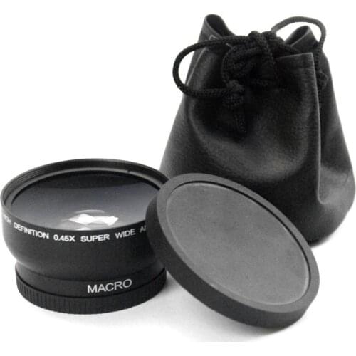 Close Up & WIDE Angle Lens 4 Canon EOS 4000D, 2000D That Has 18-55mm lens Univeasal Camera Accessories