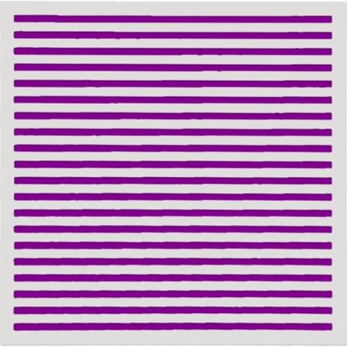 Hote Sale Parallel lines scrapbook stencils spray plastic mold shield DIY cake hollow Embellishment printing lace ruler