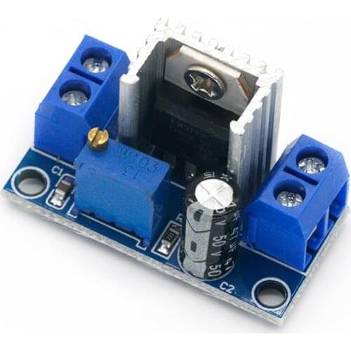 LM317 DC-DC Converter Buck Step Down Circuit Board Module Linear Regulator LM317 Adjustable Voltage Regulator Power Supply