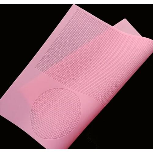 Minsunbak New Grid Lace Silicone Mould DIY Fondant Cake Decoration Tools Lace Mat