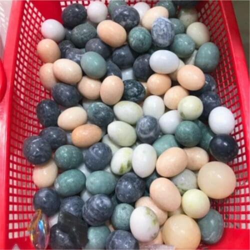 Natural Quartz Crystal Egg Shaped Stones Polished Clear Quartz Eggs Energy Stone Healing Natural Stones and Minerals