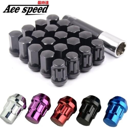 New Style for rays Wheel Nuts Iron Racing official Lug Nuts 20pcs lock racing lug nuts Wheel Screw Nuts for honda subaru nissna