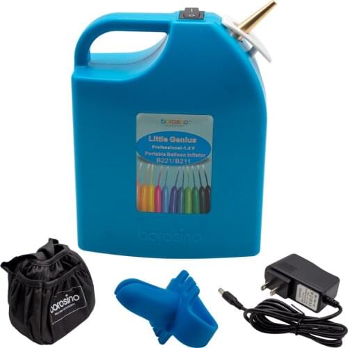 Rechargable Long Balloon Air Inflator Portable Wireless Balloon Air Pump DC 12V Y