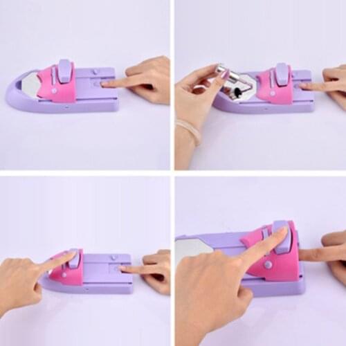 Nail Art Printer Easy Printing Pattern Stamp Manicure Machine Stamper Tool Set Q81B