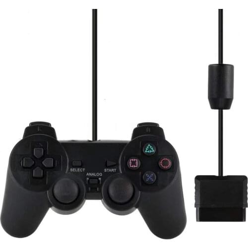 Wired Gamepad for Sony PS2 Controller for Mando PS2/PS2 Joystick for playstation 2 Vibration Shock Joypad Wired USB PC Controle