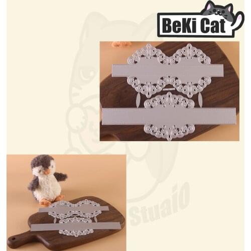 Cutting die Wedding Card Belly Band set Stencils for DIY Scrapbooking photo album Decorative DIY Paper Cards