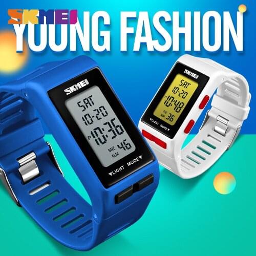 SKMEI 1362 5Bar Waterproof Women Digital Watches Chrono Calendar Sports Watches Ladies Female Electronic Clock Relogio Feminino