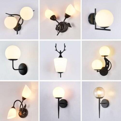 Creative LED Wall Lamp For Bedroom Bedside Living Room Acrylic Aisle Corridor Stairs Indoor Wall light Home Decor Light Fixture