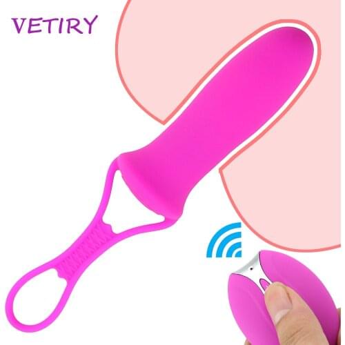 VETIRY 10 Speed Bullet Vibrator Remote Control Dildo Vibrator Vagina Clitoris Stimulator G-spot Anus Massage Sex Toys for Women