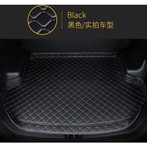 For Hyundai Tucson/ix 35/Santafe 1PC Car Styling Cargo Liner Car Trunk Mat Carpet Interior Floor Mats Leather Pad Accessories
