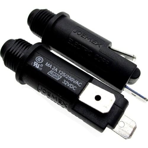 3Pcs 2A 125 250VAC Overcurrent Protector Taiwan JOEMEX