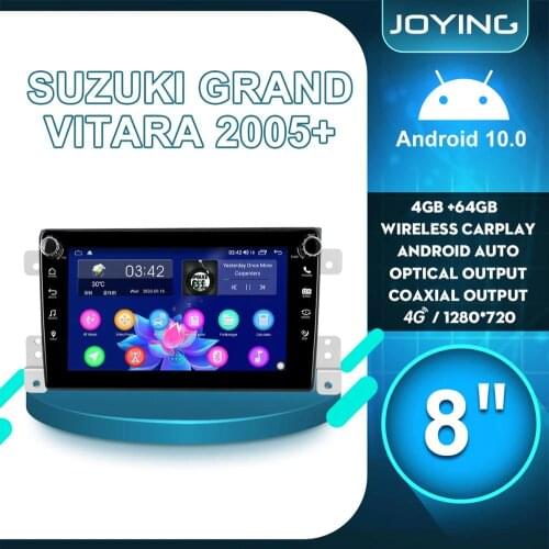 8 Inch Autoradio 1 Din Android 10 Car Radio Stereo Head Unit For Suzuki Grand Vitara 2005+ Multimidia Audio Player Carplay DVR