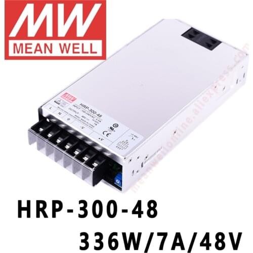 Mean Well HRP-300-48 meanwell 48V/7A/336W DC Single Output with PFC Function Switching Power Supply online store