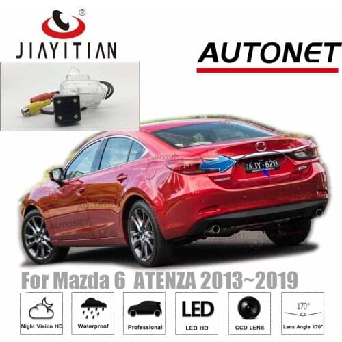 JIAYITIAN Rear View Camera For Mazda 6 mazda6 GJ ATENZA 2013~2018 MK3 M6/CCD/Night Vision/Reverse Camera License plate camera