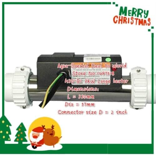 China Large heater LX H30-R1 spa heater 3kw Large 2" Heater hot tub spa, JNJ swim spas & pools