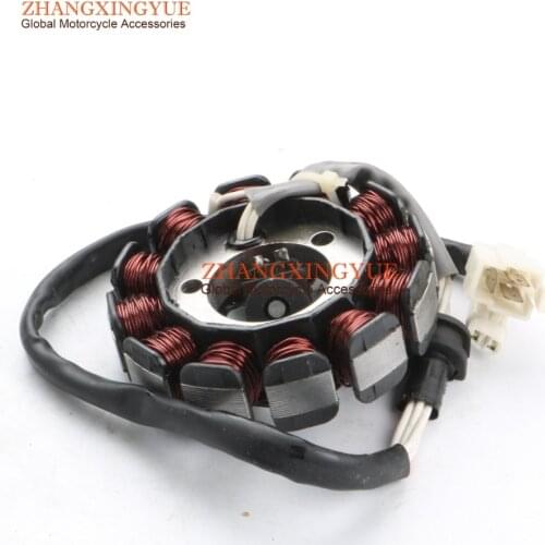 Magnet motor coil 12 pole European three DC stator for YAMAHA YBR125 1JP-H1410-00
