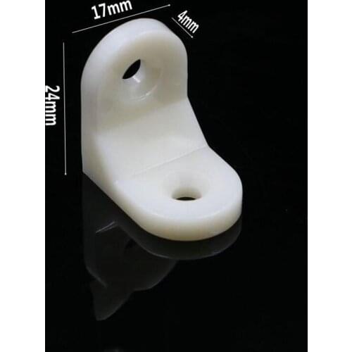 Little Corner 90 degrees angle code right angle connector plastic furniture Corner 100PCS