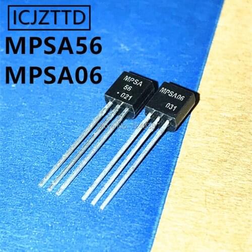 MPSA56 MPSA06 A56 A06 TO-92 NEW Original TO92