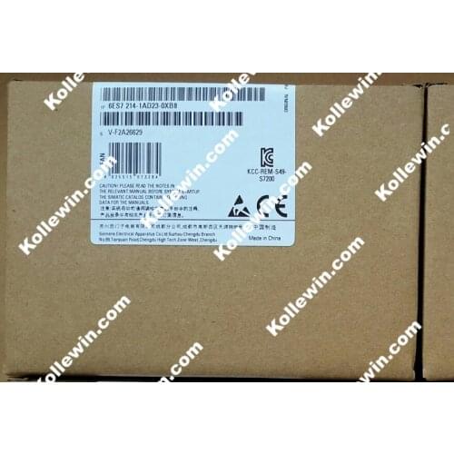 Original SIMATIC S7-200CN 6ES7214-1AD23-0XB8 CPU224 COMPACT UNIT, DC POWER SUPPLY 14 DI DC/10 DO DC 6ES72141AD230XB8 Freeship