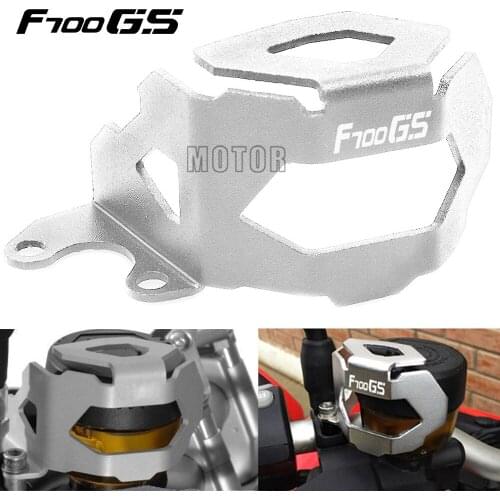 Motorcycle Front Brake Fluid Oil Tank Reservoir Guard Cover Protection Protector For BMW F700GS/F800GS 2013-2018 F 800/700 GS