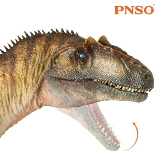 PNSO Allosaurus Dinosaurs Toy Prehistoric Animal Model Dino Classic Toys for Boys Children