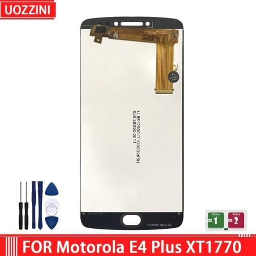 Original 5.5" Display For Motorola Moto E4 Plus LCD Display Touch Screen Digitizer Assembly For MOTO E4 Plus LCD 100% Tested
