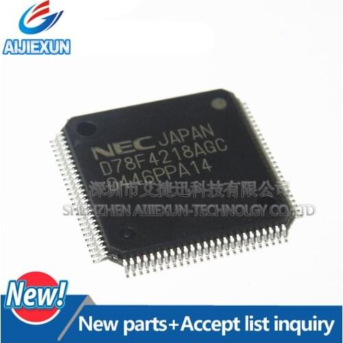 1Pcs UPD78F4218AGC QFP80 New and original