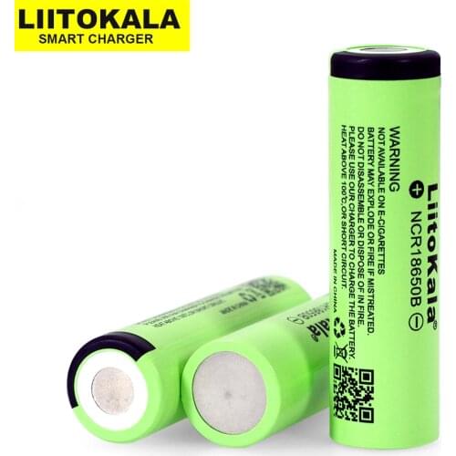 2021 1-10 PCS Liitokala original 18650 3400 mAh lithium-ion batterie NCR18650B 3,7 V 3400 batterie