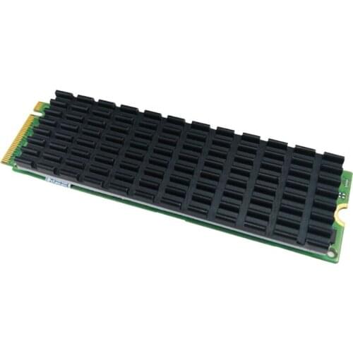 H05B Black Heatsink Heat Dissipation Radiator M.2 Cooling Heat Sink Heat Thermal Pads for M.2 2280 PCI-E NVME SSD