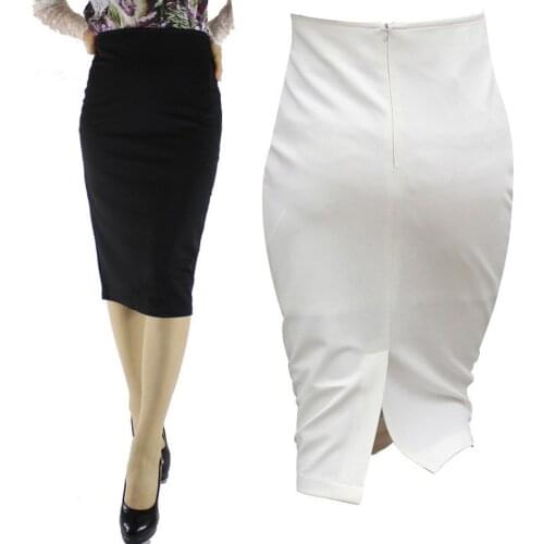 Ding Yu Xuan Pencil Skirts With Flowers