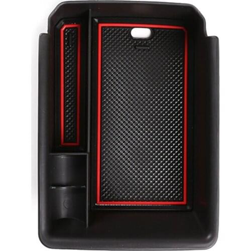For - A3 2021 Car Accessories Interior Decoration Central Armrest Organizer Storage Box Container