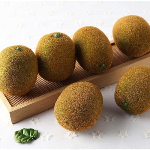 Simulation Artificial Fruits Display Foam props Kiwi Artificial Fruits Fake Fruit For Home Kitchen Table DIY Home Decoration
