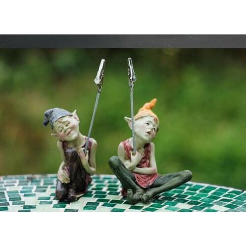 Creative mountain demon ornaments English pastoral style decorations small gift card holder