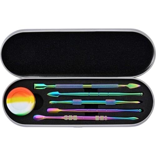 Stainless Steel Nail Pick Magic Color Nail Picker Manicure Steel Push Double-Headed Scoop Nail Remover Tool