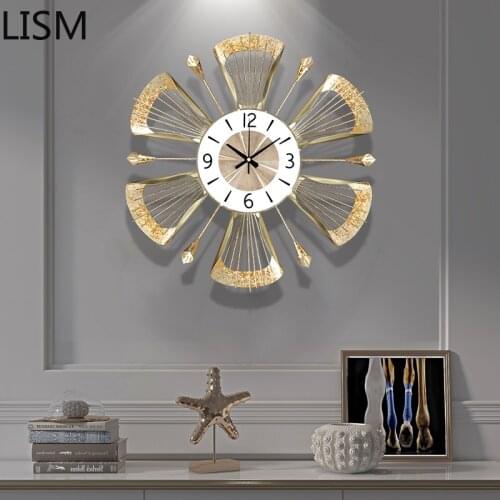 Wall Clock Modern Design Art Nordic Design Wall Clock Silent Luxury Living Room Home Dining Room Decoration Horloge Mural Zegary