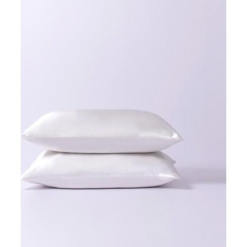 2020 new artificial silk single product pillowcase 20*26*2(51x66x2 white