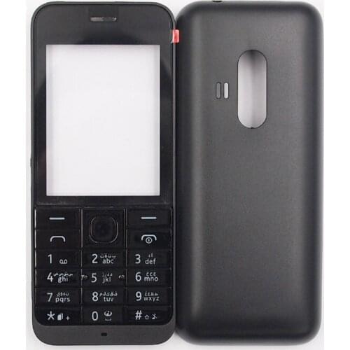 BaanSam New Colorful Housing Case For Nokia 220 With Arabic Keyboard