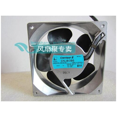 Original CNJ60B5 12cm12038 120*120*38MM 200V aluminum frame AC cooling fan