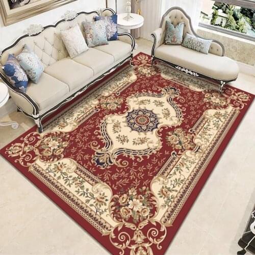 Turkey Persian Rug for Home Living Room Sofa Floor Large Rugs Bedroom Anti-Slip Decor Carpet Parlor High Quality Printed Carpets
