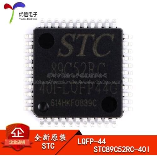 STC() STC89C52RC-40I LQFP-44