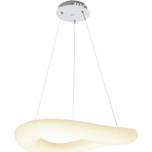 Nordic LED chandelier simple modern living room bedroom dining room apartment lighting creative ring lighting