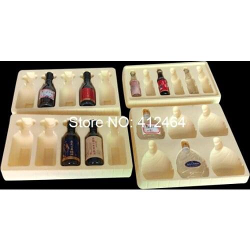 Top quality blister packing plastic vial trays for 2ml /3 ml/10ml glass vials,slide cardblister packs wholesale ---PX3105