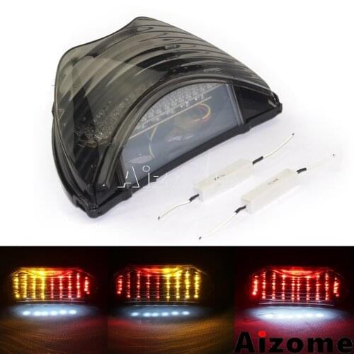 Motorcycle Rear Stop Lamp LED Turn Signals Tail Light For Honda CBR600 CBR 600 F4 1999-2000 CBR900RR 1999 CBR600 F4i 2004-2007