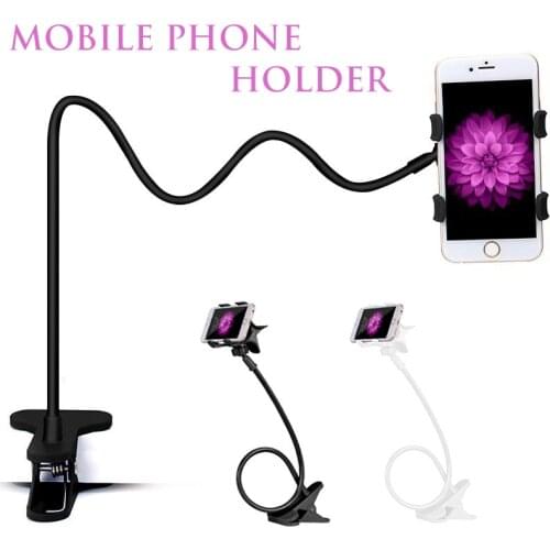 1PC Universal Lazy Mobile Phone Holder Adjustable Extendable Stand Desk Cell Phone Rack Table Clip Bracket for Bedroom Desk