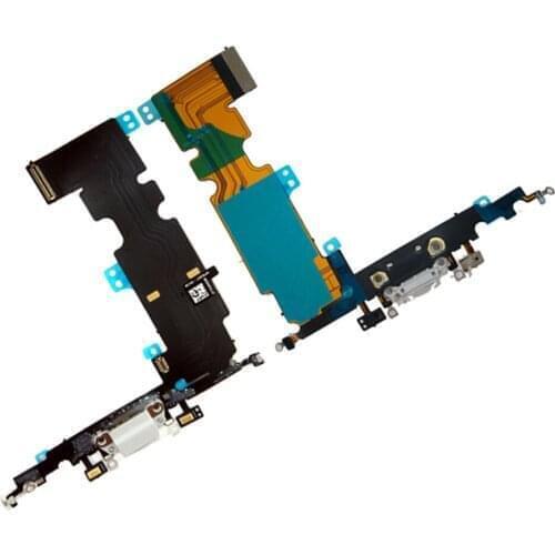 10pcs/lot NEW Charger Charging Port USB Connector Dock Headphone Audio Jack Flex Cable For iPhone 8 Plus For iPhone 8 8G Plus