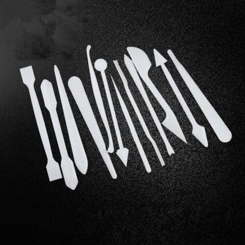 12 Pcs /Set Cake Decoration Pens Plastic Sugar Fondant Flower Maker Pen Baking Flowers Modelling Craft Clays Tool E931