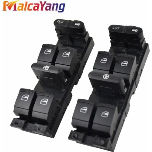 1J4959857A Red Light Master Power Window Switch for VW Golf MK4 Bora Seat Skoda Octavia MK1 Fabia 1J4 959 857A 1J4 959 857 A