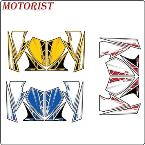 MOTORIST Front Fairing Motor Number Board 3D Gel Protector for YAMAHA R125